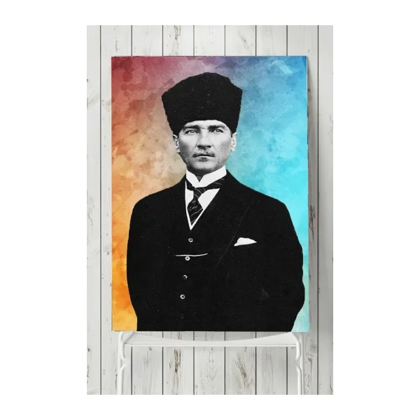 Postermanya (pster9613) Mustafa Kemal Atatürk Tasarım Poster 80x115cm