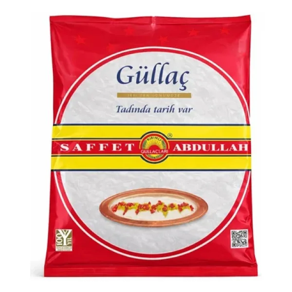 Saffet Abdullah Güllaç Poşet Ambalaj 400 gr 2'li