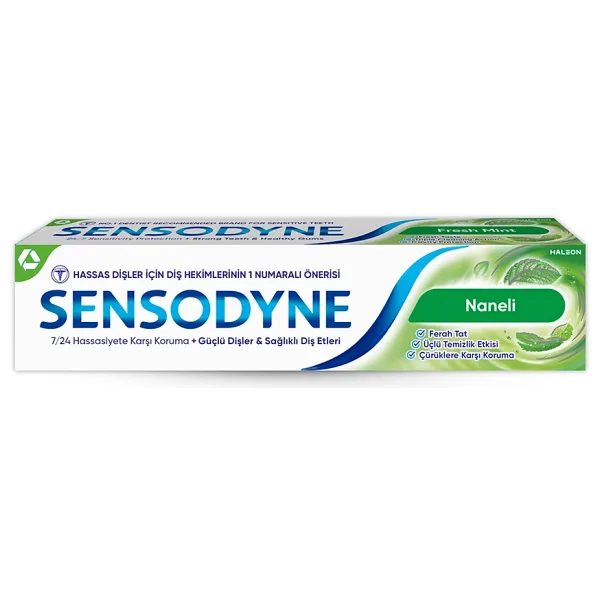 Sensodyne Naneli 100 ml Florürlü Diş Macunu