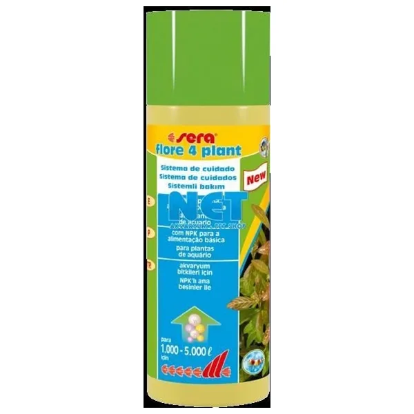 Sera Flore 4 Plant 250ml