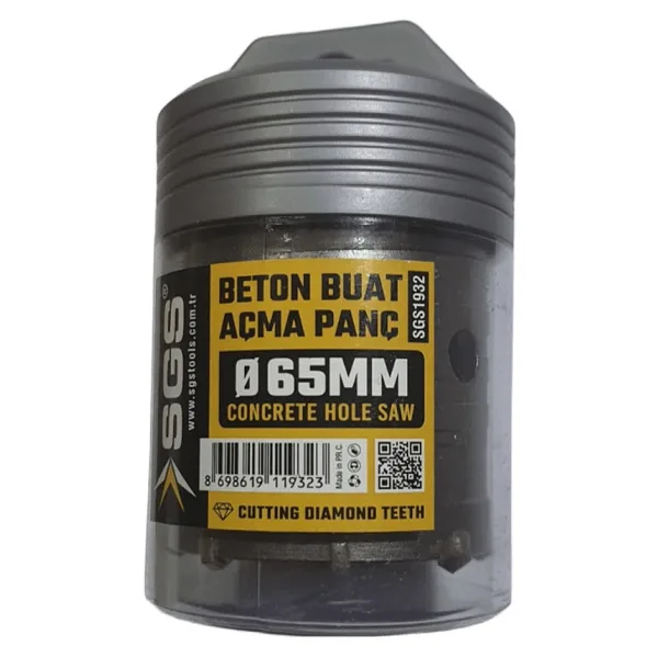 Sgs Beton Buat Açma Panç 65 Mm Sgs1932