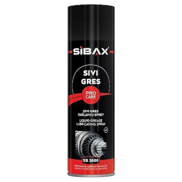 Sibax SB3000 500 ml Yağlayıcı Sprey Sıvı Gres
