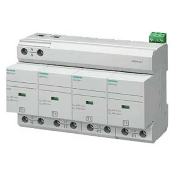 Siemens 5Sd7414 1 B Sınıfı 4 Kutuplu Tt Ve Tn S Sistemleri İçin Yıldırıma Karşı Koruyucu Parafudr
