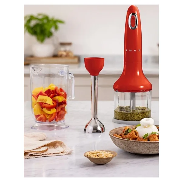 Smeg 50's Style HBF03RDEU 700 W El Blender Seti