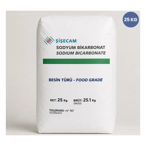 Sodyum Bikarbonat (Şişecam) İngiliz Karbonatı Gıda Tipi 25 Kg