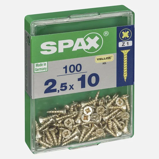 SPAX Havşa Vida Sarı 2.5X10