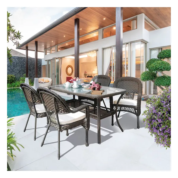 Sunfun Savannah Rattan Yemek Grubu