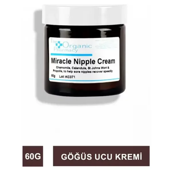 The Organic Pharmacy Miracle Nipple Cream Göğüs Ucu Bakım Kremi 60 gr