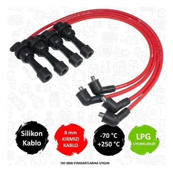 TORK PERFORMANS SILIKON BUJI KABLOSU HONDA CIVIC 8895 KARB.ROVER-200ROVER-400 8895