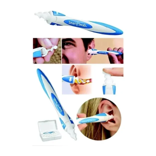 Uravas Store Smart Swab 16 Başlıklı Pratik Kulak Temizleme Aleti Aparatı Seti
