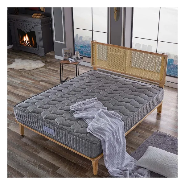 US. Sleeping Hybrid Kuş Tüyü Yaylı 120x200 cm Ortopedik Tek Kişilik Yatak