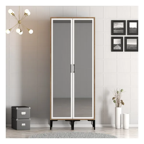 Variant Mobilya Kumsal RR Lidya-Beyaz 2 Kapaklı Gardırop