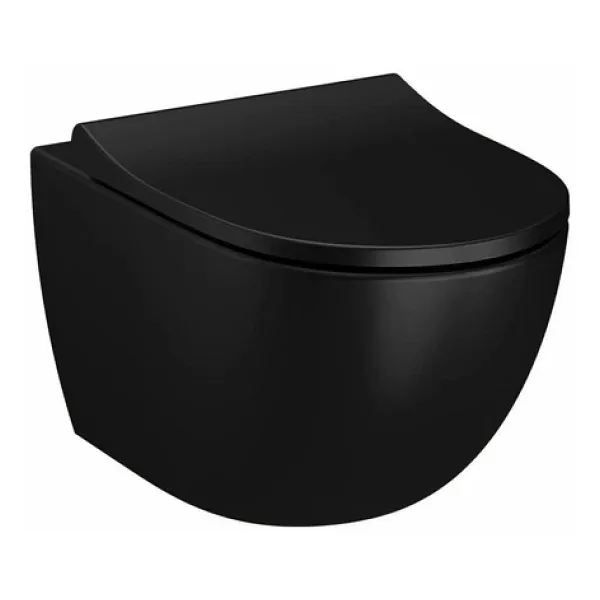 VitrA 7748B083-0559 Sento Rim-ex 54 cm Asma Klozet - Mat Siyah