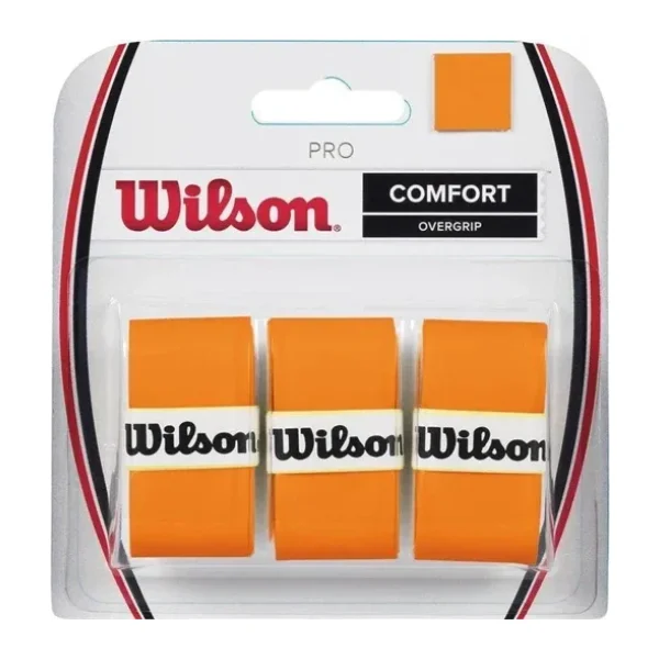 Wilson Pro Comfort 3'lü Tenis Gribi Burn Turuncu