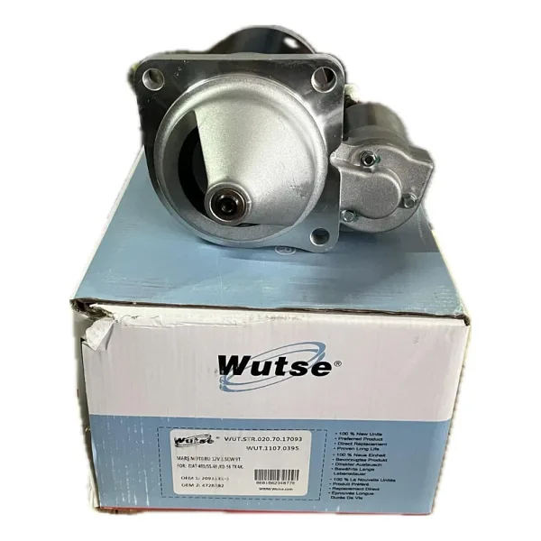 Wutse Str17093 Marş Motoru 9 Diş 12 Volt Fiat Traktör Güçlendirilmiş Tip 480-640-55-56-60-56-70-56