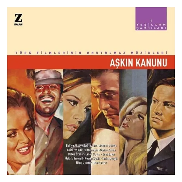 Yeşilçam Şarkıları 1 - Aşkın Kanunu Plak