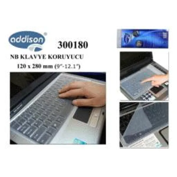 Addison 300180 9"-12.1" Notebook Klavye Koruyucu
