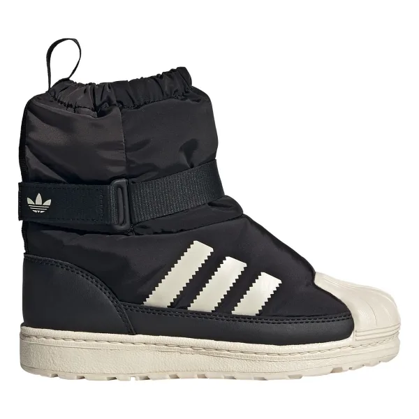 Adidas Superstar 360 Winterized JQ7949 Siyah Çocuk Bot