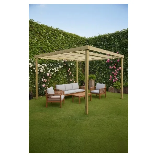 Ahşap Pergole Çardak Tente Bahçe Pergola