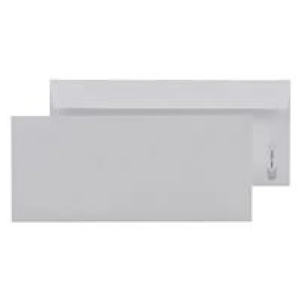 Asil AS-1000 Diplomat Zarf Penceresiz 105 x 240 mm 500 Adet - Beyaz