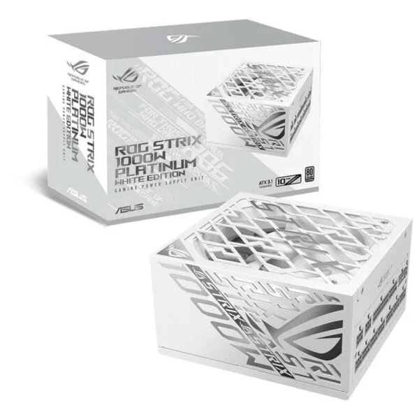Asus ROG Strix 1000P White Edition Gen5.1 1000 W Power Supply