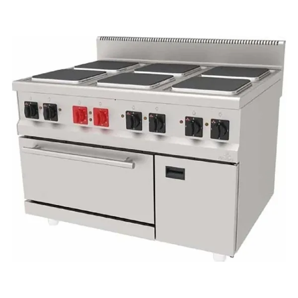 Atalay AEK-1290 Kuzine 6 Gözlü Elektrikli Ocak