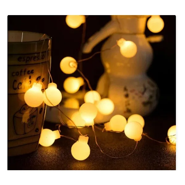 Beyaz Top Led Gün ışığı Pilli 2 Kademeli