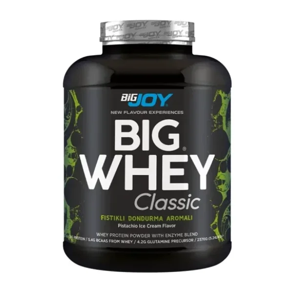 BigJoy Bigwhey Classic 2376 gr Antep Fıstıklı Dondurma Aromalı Whey Protein Tozu