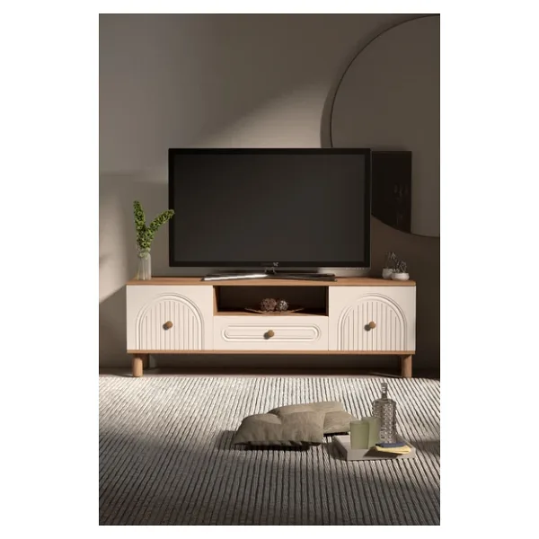 Bohem Tv Ünitesi 150 Cm N Çizgili Mdf Kapak - 150 Cm N Çizgili 150 Cm N Çizgili