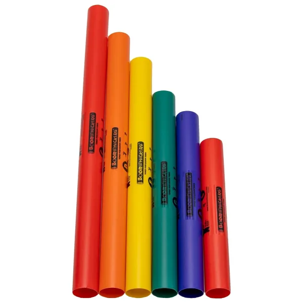 Boomwhackers 6-Nota Do Major Pentatonic Set (C, D, E, G, A, C)