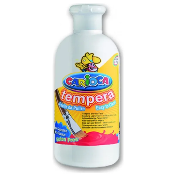 Carioca Süper Yıkanabilir 250 ml Beyaz Tempera Boyası
