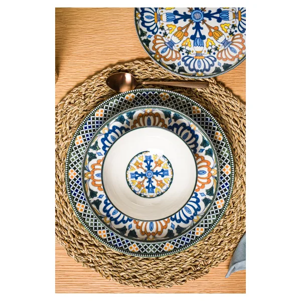 ChiChi HOME Majesty Neo 24 Parça 6 Kişilik Porselen Yemek Seti