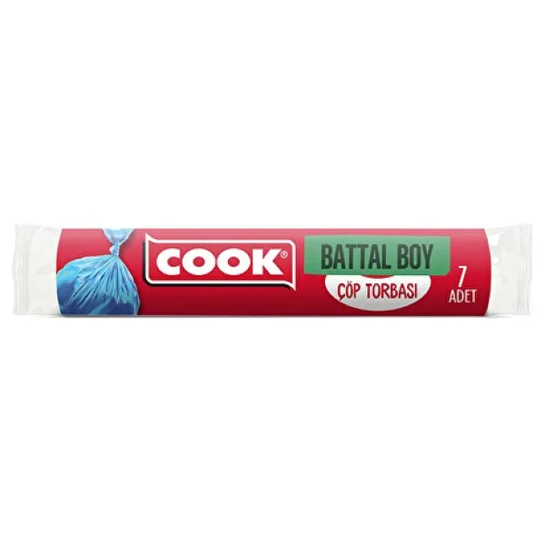 Cook Standart Battal Boy Çöp Poşeti 7'li