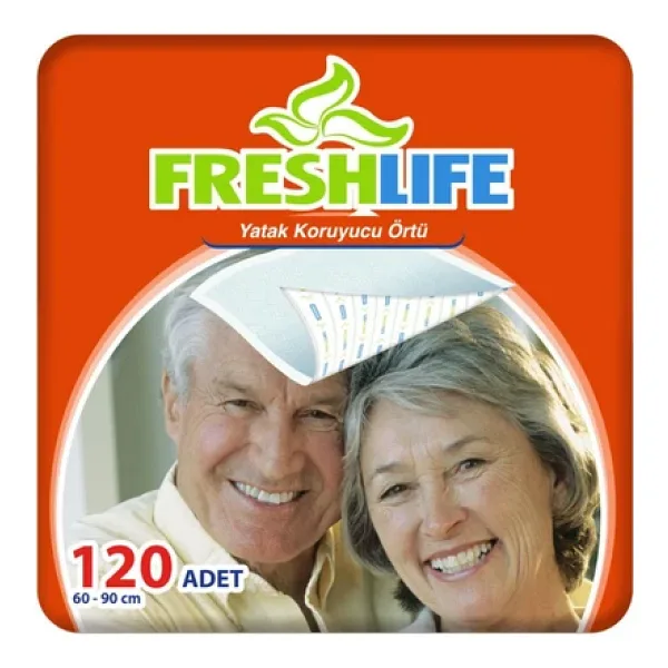 Fresh Life Yatak Koruyucu Örtü 60x90 30 Adet 4 lü