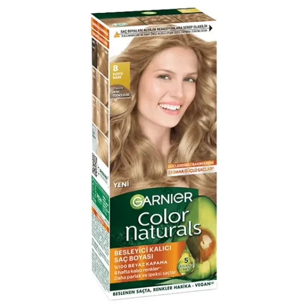 Garnier Color Naturals 8 Koyu Sarı Saç Boyası