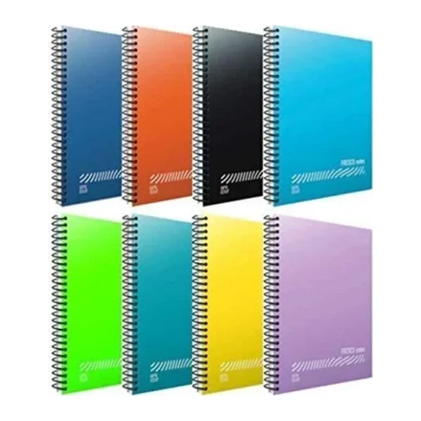Gıpta Fresco Spiralli A4 80 Yaprak Kareli Defter