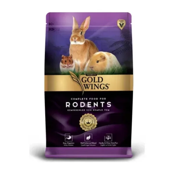 Gold Wings Premium 1 kg Kemirgen Yemi