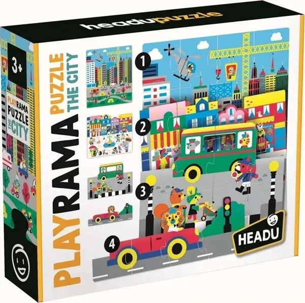 Headu Playrama The City Puzzle