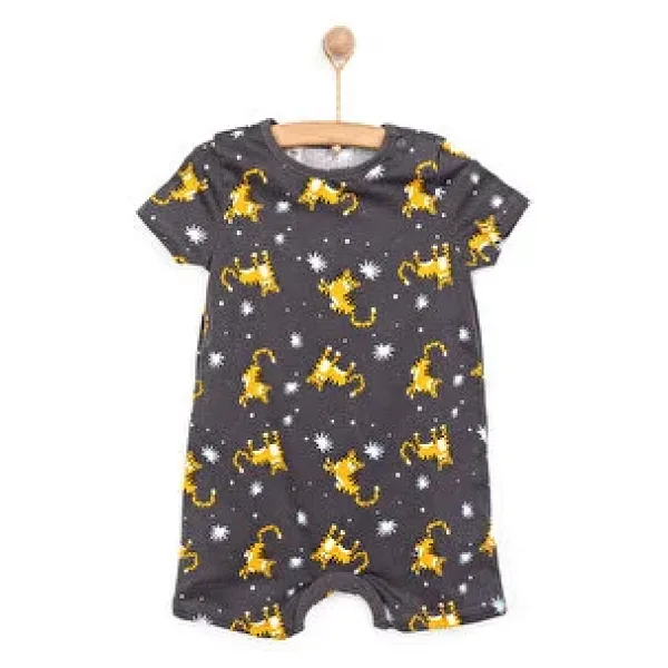 HelloBaby Kısa Tulum Erkek Bebek 6 Ay