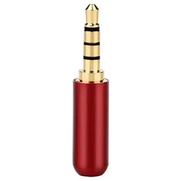 IC-261E 3.5mm Jak 4 Boğumlu Kırmızı