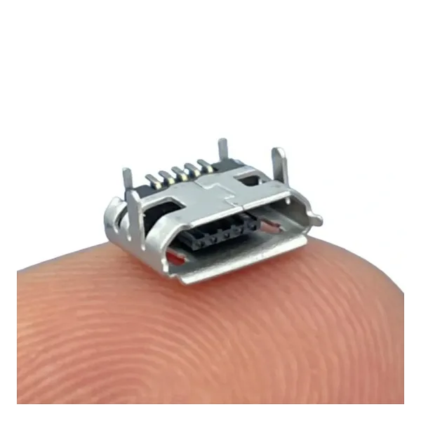 IC-266A-1 Micro USB Konnektör Mikro USB Soket 4 Şase 5 Pin