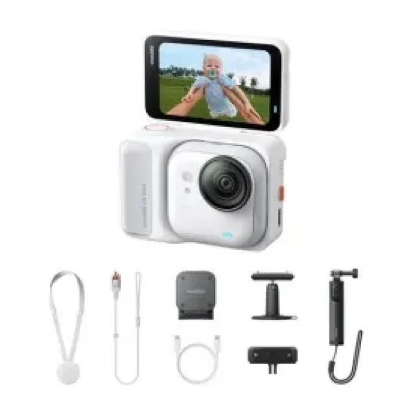 Insta360 Go Ultra Beyaz Aksiyon Kamerası - Creator Kit