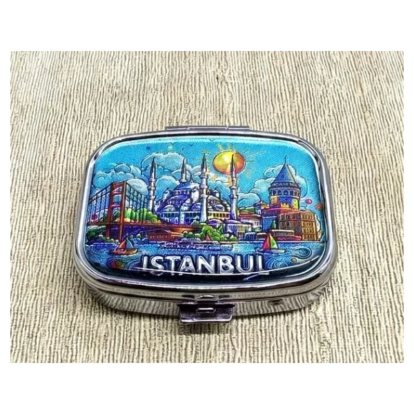 İstanbul Temalı İlaç Kutusu Alk4367