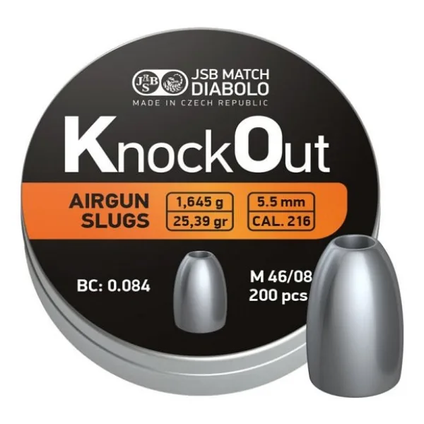 Jsb Dıabolo Knockout 5.5 Mm Havalı Sacma (Cal216)