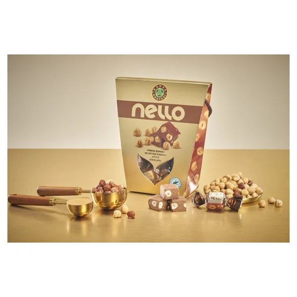 Kahve Dünyası Nello Fındık Ezmesi ve Bütün Fındıklı Sütlü Çikolata 250 gr
