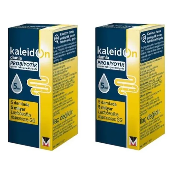 Kaleidon Probiyotik 5 ml Damla 2'li