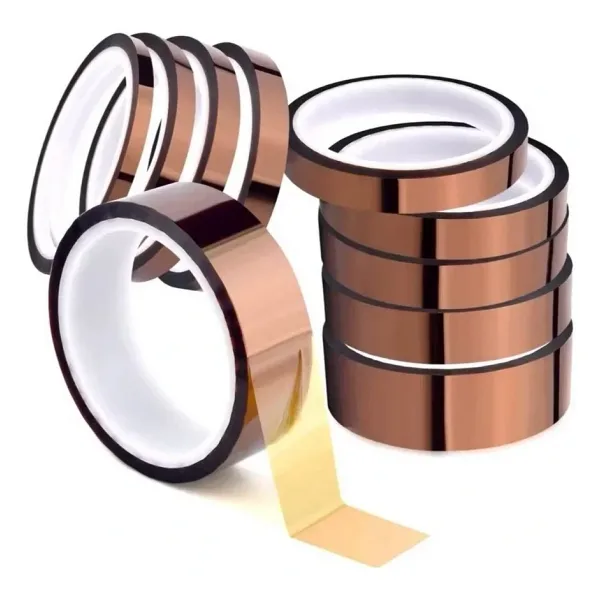 Kapton Bant 3mmx30m Yüksek Isıya Dayanıklı Yanmaz Bant