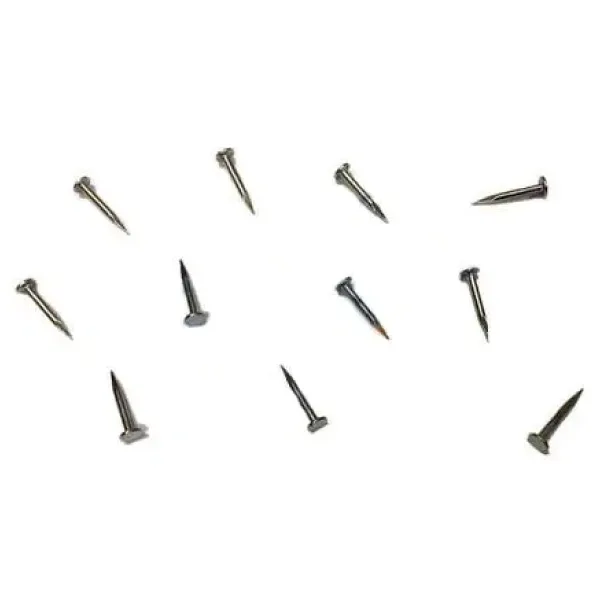 Klips, Menteşe, Ayağı Çivisi 9mm Çelik - Nikel 10gr
