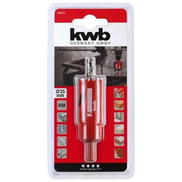 Kwb Bi-Metal Panc 25 Mm 6 Kose Soket 49598725