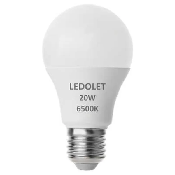 Ledolet 20W Beyaz LED Ampul